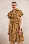 Haki Desenli Cotton Yelek - 1