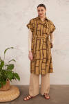 Haki Desenli Cotton Yelek - 3