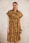 Haki Desenli Cotton Yelek - 6