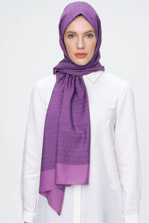 Renkli Moon Şal - 1