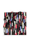 Geometrik Desenli 90X90 Cacharel Poly Tivil Eşarp 
