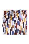 Geometrik Desenli 90X90 Cacharel Poly Tivil Eşarp 