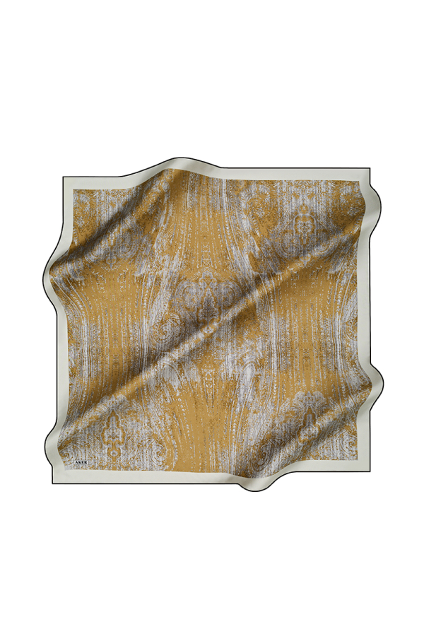 Renkli 90X90 İpek Tivil - 1