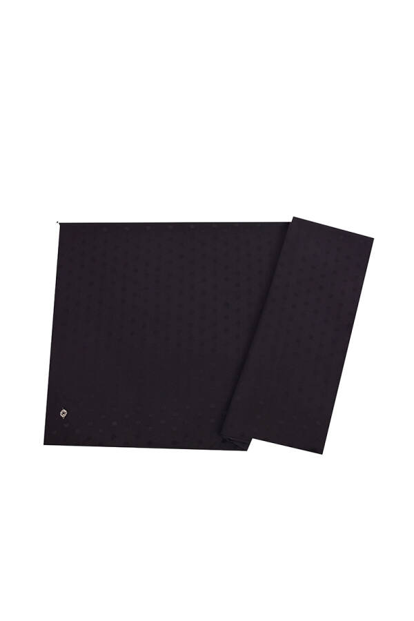 Siyah 72X190 Ecovera Recycle Şal - 1